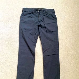 Mens 31x32 Patagonia Performance Twill Jeans Gray